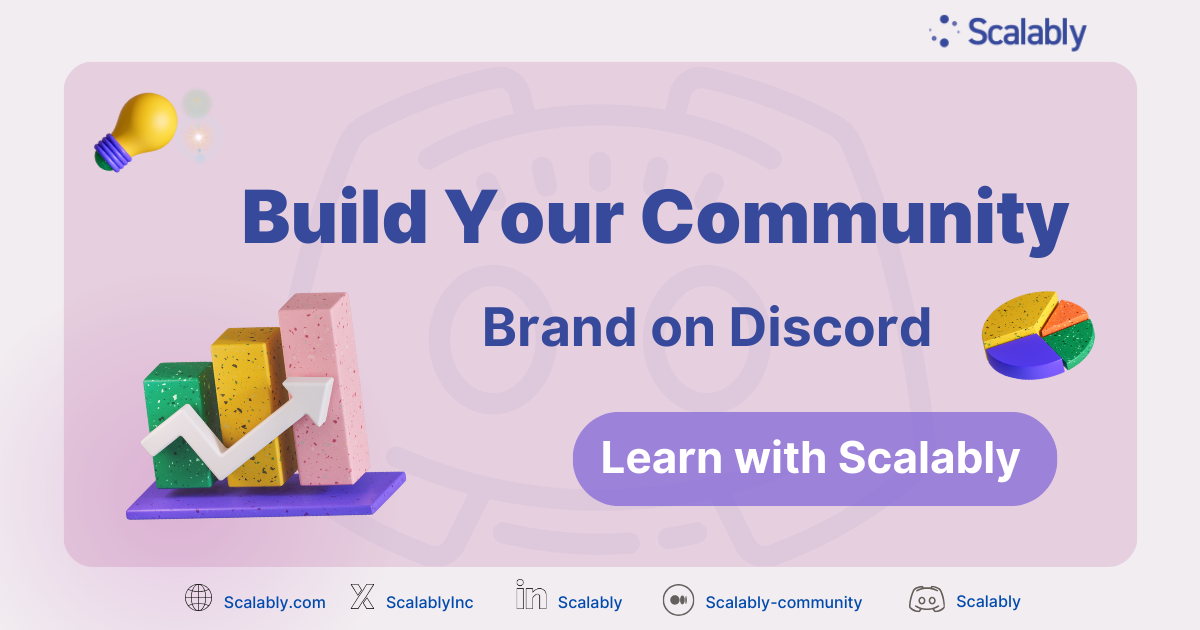 Build your community brand on Discord with Scalably